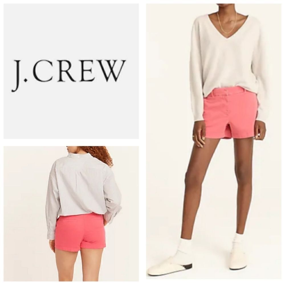 J.Crew Light Pink Chino 5" Shorts
